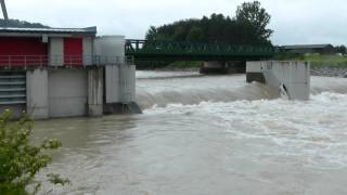 Ybbskraftwerk Kemmelbach  Hochwasser 362013 [upl. by Halimaj543]