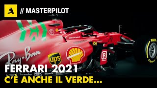 Ferrari SF21  Ecco la F1 2021 di Leclerc e Sainz [upl. by Kcirdneh]