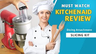 KitchenAid Food Processor Dicing Attachment 2024 [upl. by Cherice453]