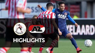 Highlights Sparta  AZ  Eredivisie [upl. by Akehsal]