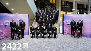 UNITED Class 2422 Flight Attendant Graduation [upl. by Scibert337]