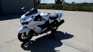 On Sale 11999  2013 Kawasaki ZX14R Pearl Stardust White  Mainland Overview and Review [upl. by Brainard]