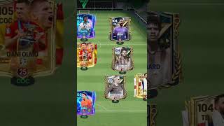 Highest 106 Gen Squad 🔥 shorts fcmobile fifamobile [upl. by Airetnahs]