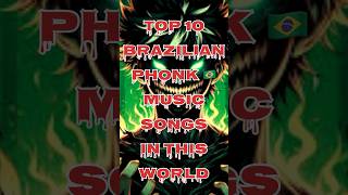 Top 10 Phonk Songs In The World 🌍 [upl. by Maxama]