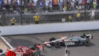 Franchitti Wins the Indy 500 [upl. by Ettelocin521]