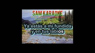 No Son Palabritas RIGO TOVAR Karaoke [upl. by Cuthburt]