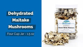 Meet Our Products Dried Maitake Mushrooms Quart Jar [upl. by Suolhcin]