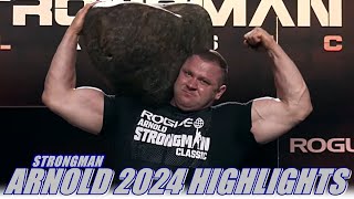 MATEUSZ KIELISZKOWSKI amp OSKAR ZIOLKOWSKI AT ARNOLD STRONGMAN 2024 [upl. by Aaronson881]