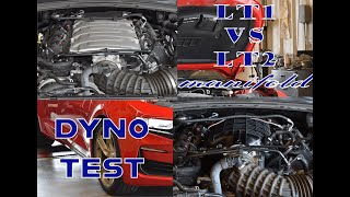 New LT2 Intake Manifold Dyno Test vs LT1 and MSD [upl. by Eiduj]