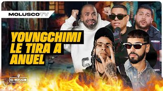 YOVNGCHIMI LE TIRA A ANUEL REACCION OFICIAL con Gallo Gringo y Coyote [upl. by Nujra]