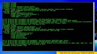 Installing and configuring SSL on PostfixDovecot Mail Server on centos 7 [upl. by Erdnaek]