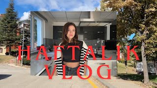 HAFTALIK VLOG🫶🏻  HACETTEPE ÜNİVERSİTESİ GÜNLERİ [upl. by Skelton]