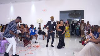 Oxlade  KU LO SA Wedding Entrance Dance [upl. by Brebner]