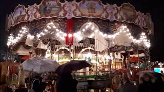 NostalgieKarussell  Lesnik  Berliner Weihnachtsmarkt am Roten Rathaus 2018 Offride [upl. by Woody351]