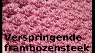 Frambozensteek a la Wendy  Opzetten verspringende frambozensteek [upl. by Eceinej465]