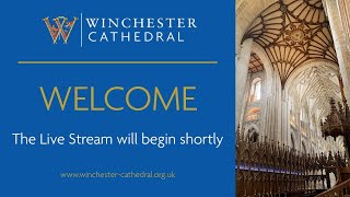 073022 Choral Evensong live from Winchester Cathedral 🇺🇦 [upl. by Htesil]