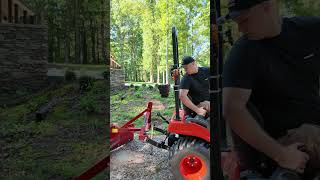 This was my first time installing an implement to my category 1 hitch on my brand new Kioti tractor [upl. by Baillieu419]