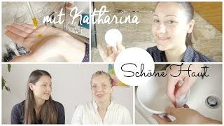 Die richtige Pflegeroutine für schöne Haut feat Katharina Pruger [upl. by Ardnalahs973]