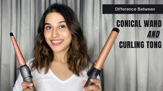 How is a curling wand different from a curling tong [upl. by Ingeberg]