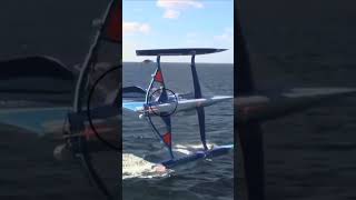 catamaran capsized crew falls 15 meters in the water sailing extreme [upl. by Cathyleen]