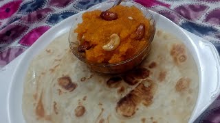 ghar mein banaye halwai jaisa halwa paratha halwa paratha recipedessert recipe food cooking [upl. by Enayr448]