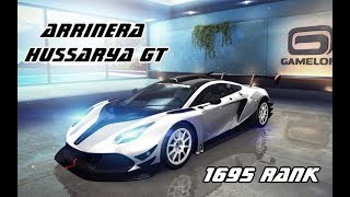 Asphalt8 MP  Arrinera Hussarya GT  1695 rank  Real competition [upl. by Anavlis]