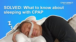 How to sleep with CPAP successfully [upl. by Emelyne]