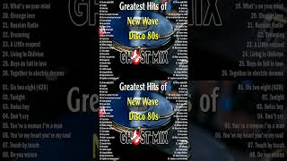 New Best Greatest Hits of New Wave Disco 80s Nonstop Remix [upl. by Tamma958]