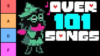 I Ranked EVERY Song In Deltarune So Far [upl. by Elinnet]