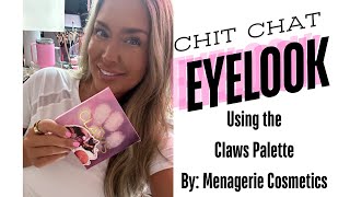 Hot Mess Momma MD is live Lets Chat create an eyelook with the Menagerie Cosmetics Claws Palette [upl. by Fulvia]