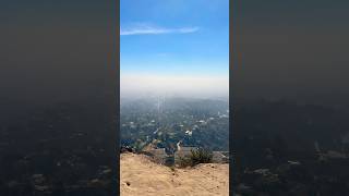 Behind the Hollywood sign losangeles hollywoodsign holiday travel fyp shorts [upl. by Notgnihsaw82]