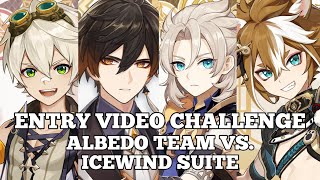 Entry Video Challenge  Mono Geo Albedo Versus Icewind Suite  Genshin Impact 46 [upl. by Nednal]