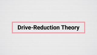 DriveReduction Theory  AP Psychology Vocabulary [upl. by Jenne963]