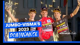 👀 JumboVismas 2023 Grand Tour dominance has left other riders quotFED UPquot  The Cycling Show [upl. by Kynan]