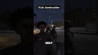 Whole Block Clowns Their Homies Girl 😂 gta chicago gtarp windycity amier funny viralvideo [upl. by Aierdna]