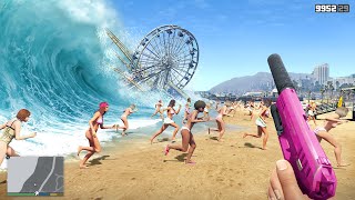 TOP 50 WTF MOMENTS IN GTA 5 [upl. by Anilef141]