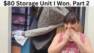 80 Storage Unit I Won  Part 2  Time To Deal With That Couch [upl. by Euqnom299]