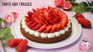 Recette de Tarte aux Fraises [upl. by Yelsnik]