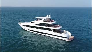 Gallant 130 Super Yacht Charter Dubai [upl. by Krischer]