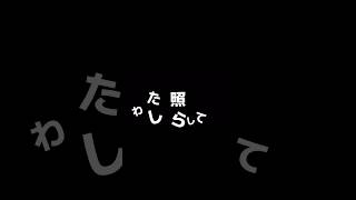 文字PV作ってみた歌詞動画 文字素材 こっちのけんと もういいよ shorts [upl. by Nylhtak396]