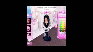 3rd place  Overdressed dresstoimpress roblox [upl. by Harihs932]