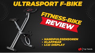 Ultrasport F Bike Review  Günstig UND Gutes Fitness Bike [upl. by Notreb]