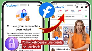 Cómo desbloquear una cuenta de Facebook 2024 Desbloqueo de cuenta de Facebook en 2 minutos [upl. by Yellac143]