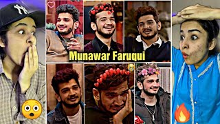 MUNAWAR FARUQUI New Attitude And Shayari Videos IN BIGG BOSS 17 😈🔥 MUNAWAR FARUQUI Golden Words😲🔥 [upl. by Annuaerb518]