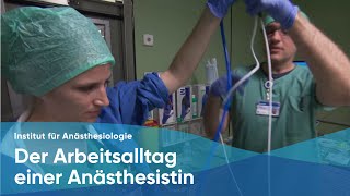 Teamwork am Puls des Patienten Der Arbeitsalltag einer Anästhesistin [upl. by Llereg211]