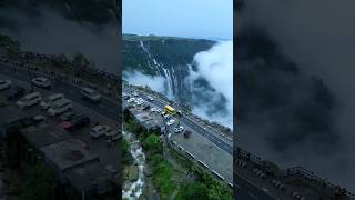 Nohkalikai Waterfall northeast meghalayatour cherapunjee [upl. by Schaaff]