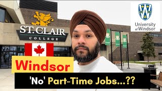 Part Time Jobs and Accommodation in Windsor  University of Windsor and St Clair College Tour [upl. by Cavanaugh18]