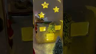 STUNNING MINIATURE CHRISTMAS VILLAGE mini Christmas village christmasdecorations christmas [upl. by Ycniuqal318]