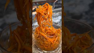 Carrot Salad 🥕✨ easyrecipe dinner saladrecipe healthyrecipes sidedish lunch healthyfood [upl. by Locke]