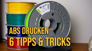 ABS drucken  Was muss ich beachten 6 Tipps amp Tricks [upl. by Dlonyar782]